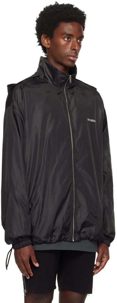We11done Black Printed Jacket 2