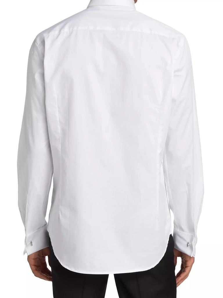 Saks Fifth Avenue COLLECTION Travel Stud Tuxedo Shirt 5