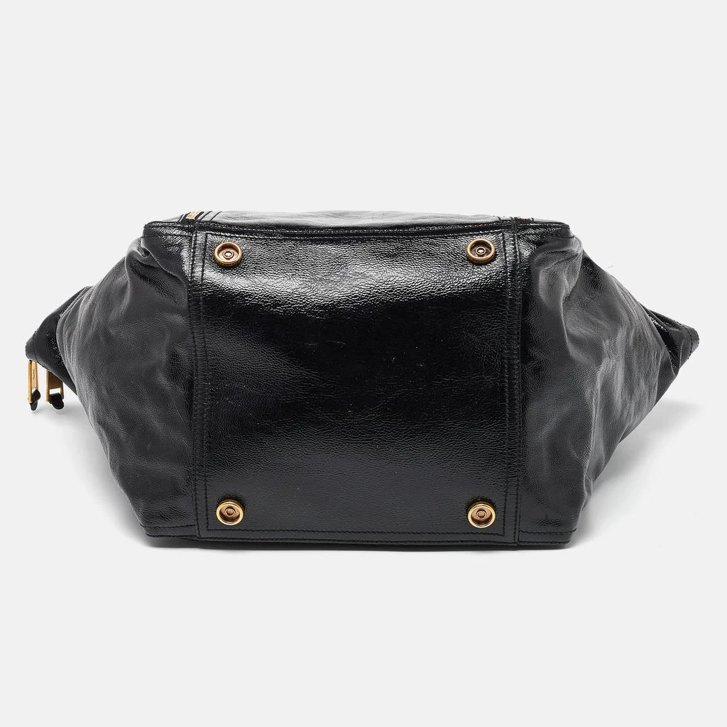 Yves Saint Laurent Patent Leather Large Downtown Tote 4