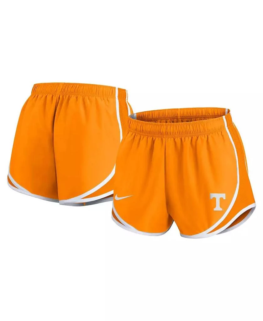 NIKE Women's Tennessee Orange Tennessee Volunteers Primetime Tempo Performance Shorts 1