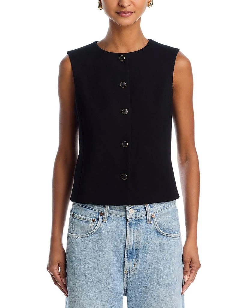 Rag & Bone Irina Button Front Vest 6