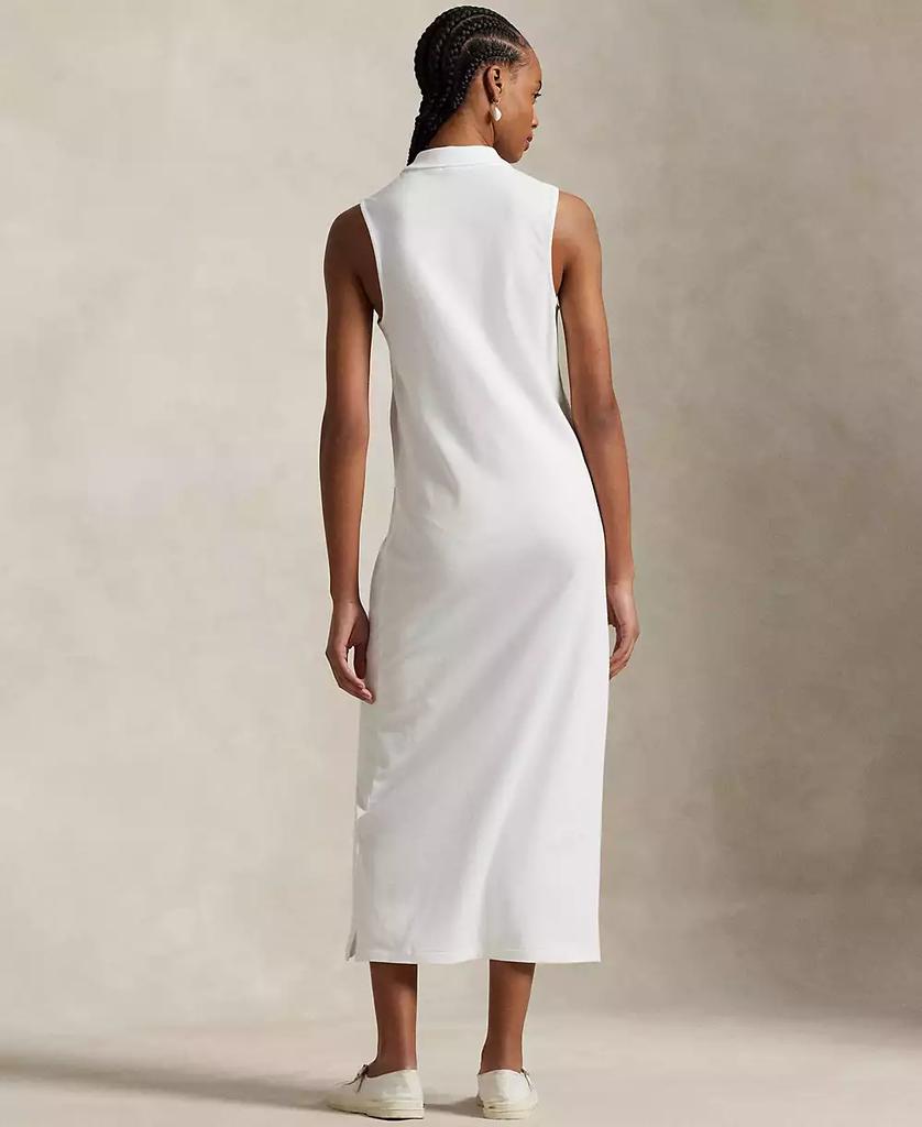 Ralph Lauren Women's Stretch-Cotton Sleeveless Polo Dress