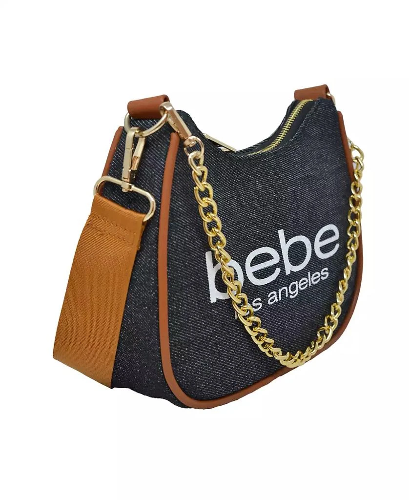 Bebe Rian Denim Crossbody with Coin Purse 2