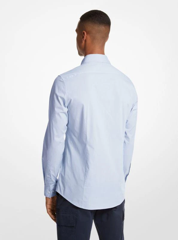 michael_kors Slim-Fit Stretch-Cotton Shirt 2