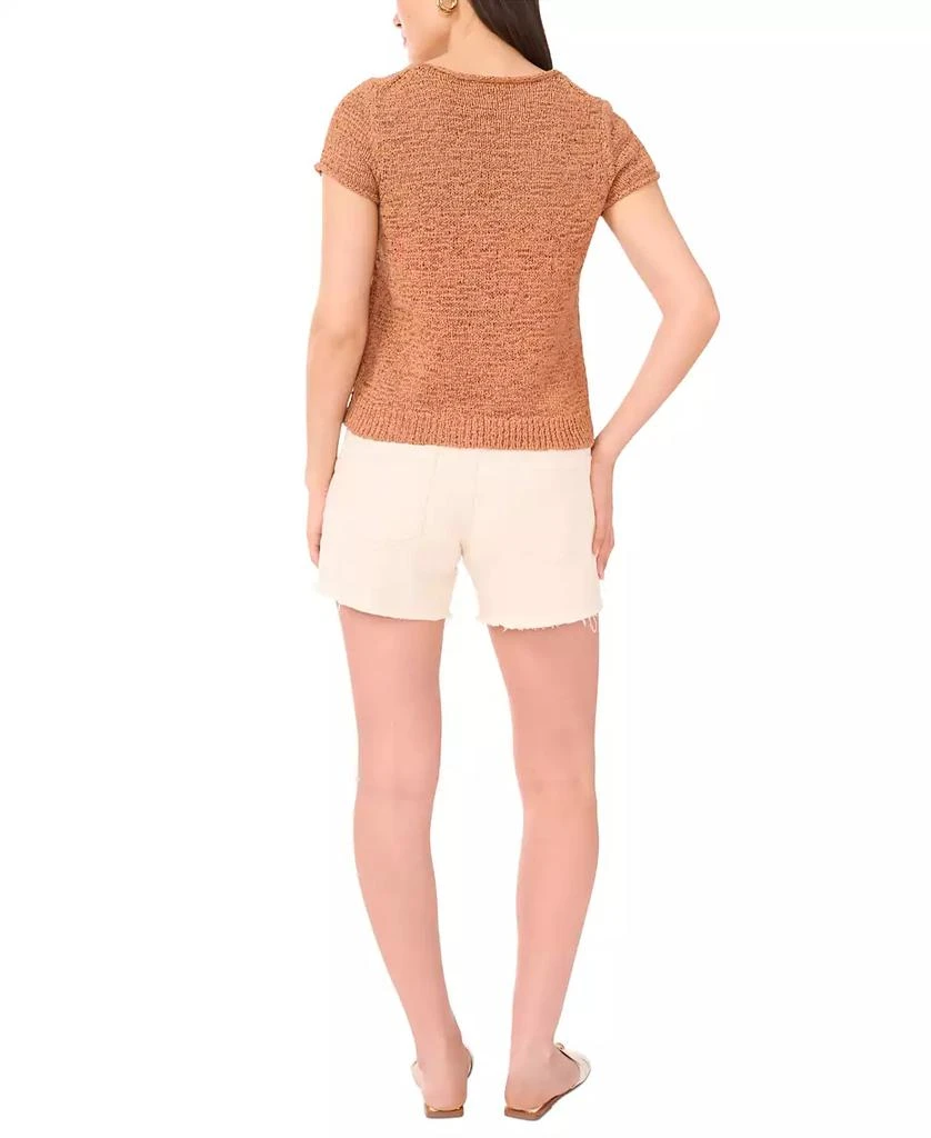 Vince Camuto Women's Short-Sleeve Knit Top 4