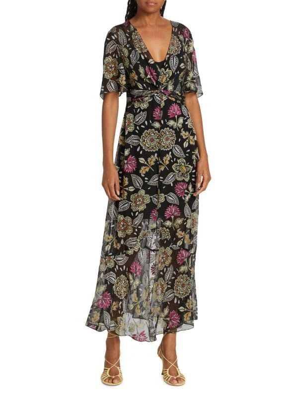 Rag & Bone Tamar Floral Maxi Dress 1