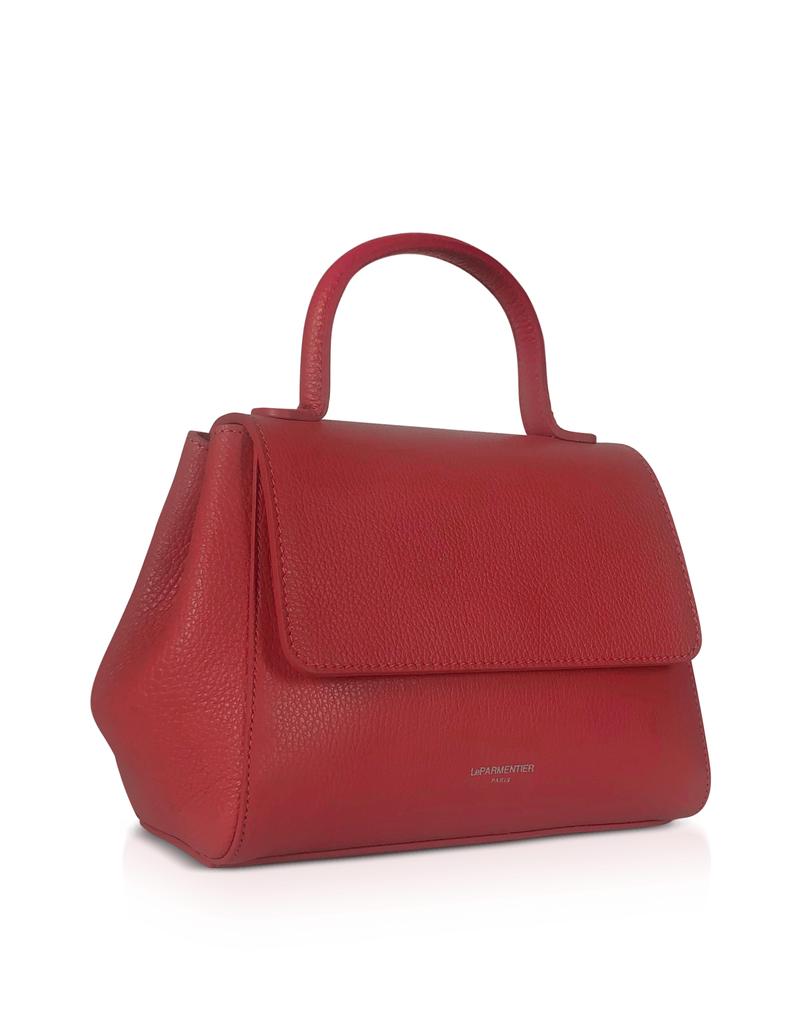 LePARMENTIER Paris Ladyfinger Top Handle Ladybag w/Strap