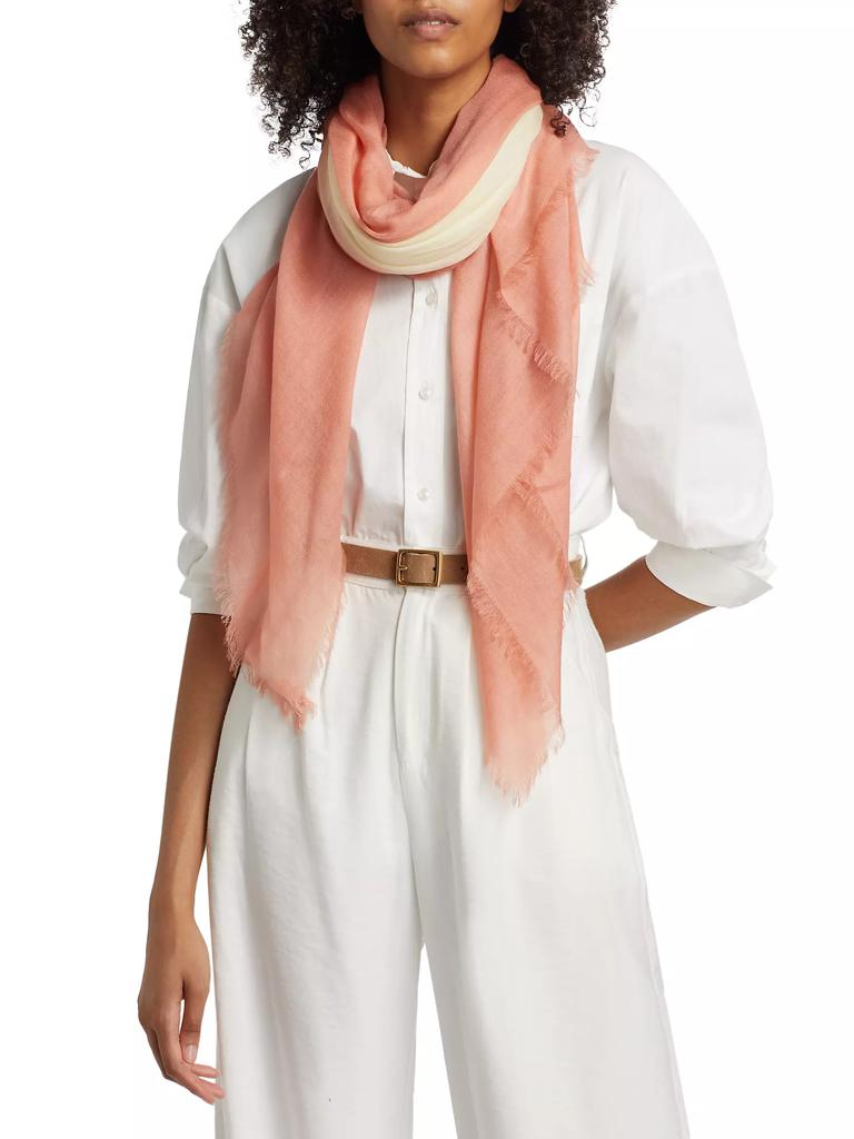 Jane Carr Lunar Ombré Wool Square Scarf