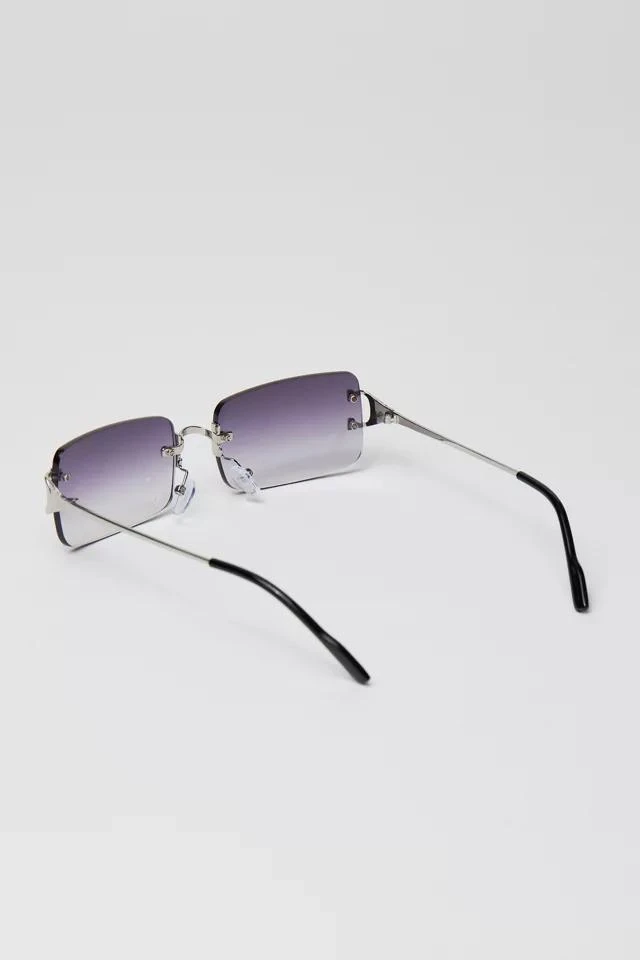 Urban Outfitters Berkeley Rimless Rectangle Sunglasses 3
