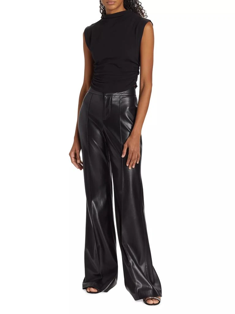 Reformation Lindy Ruched Knit Top 2