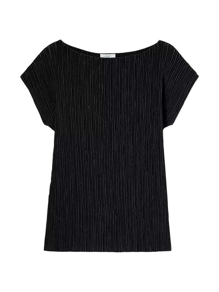 Lafayette 148 New York Pleated Dolman Blouse