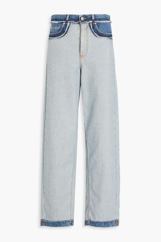 Marni Patch-appliqué wide-leg jeans - Jeans - Free Shipping