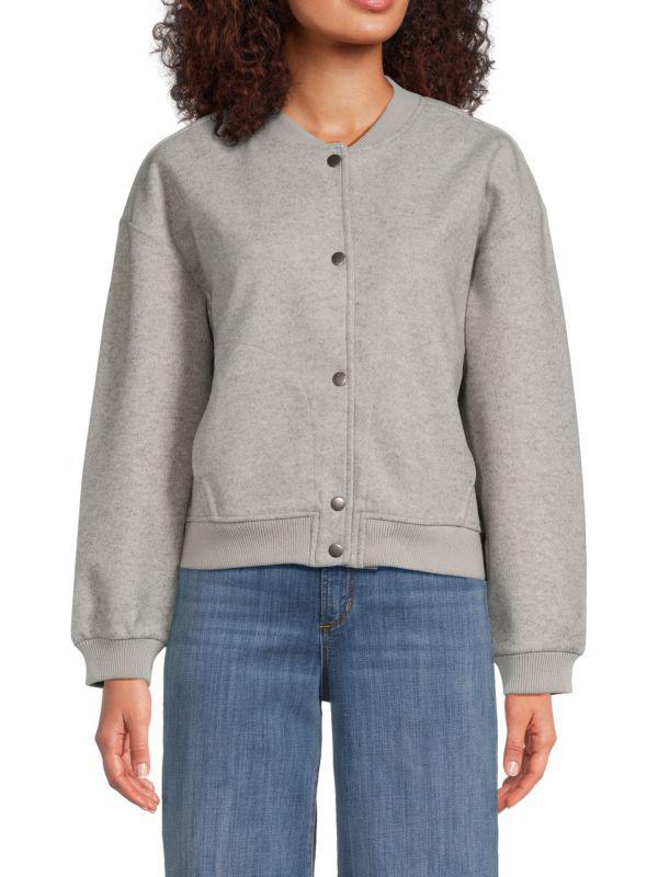 Beach Lunch Lounge Perla Dropped Shoulder Bomber Jacket