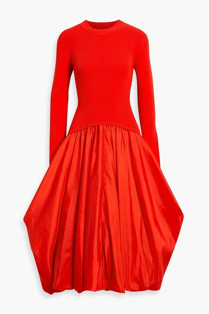 Shop Kenlie ribbed knit-paneled taffeta midi dress on Sale at BeyondStyle   Get 60% Off Kenlie ribbed knit-paneled taffeta midi dress with Limited-Time  Flash Deals, Exclusive Discounts, and Special Offers. Enjoy Unbeatable