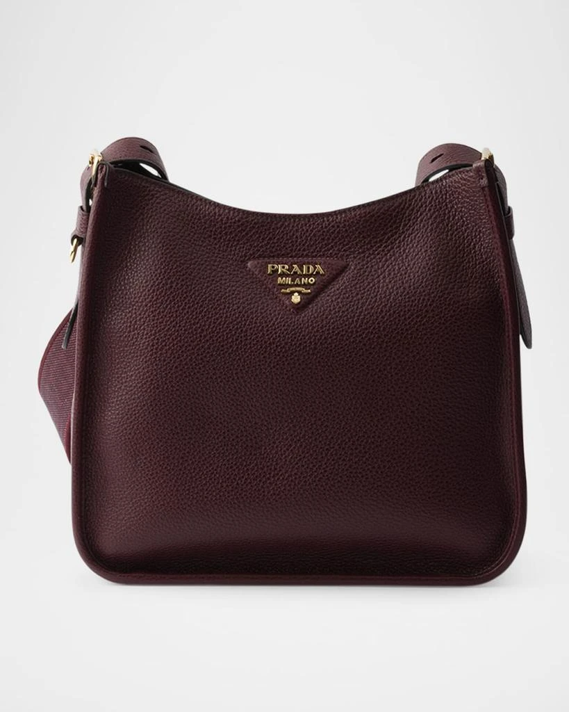 Prada Medium Leather Shoulder Bag 1