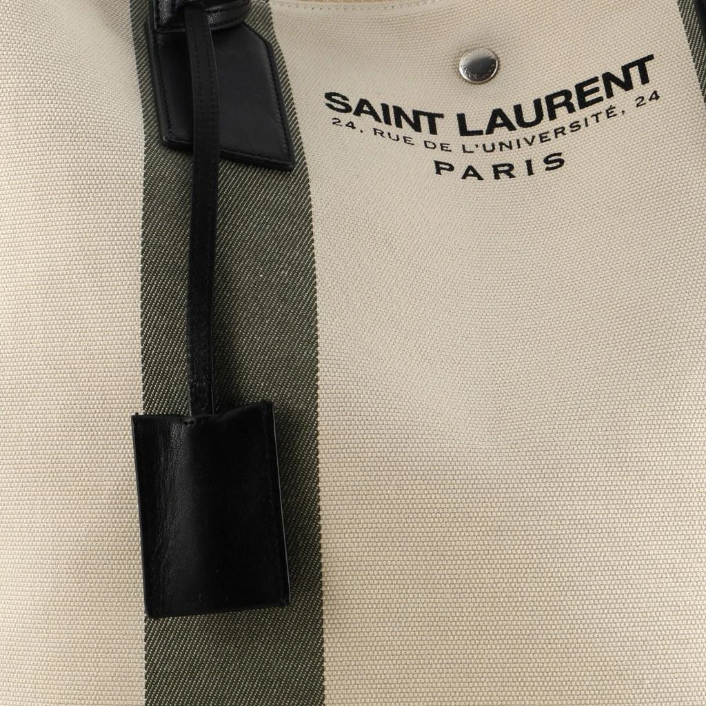Yves Saint Laurent Beach Tote Canvas Large 6
