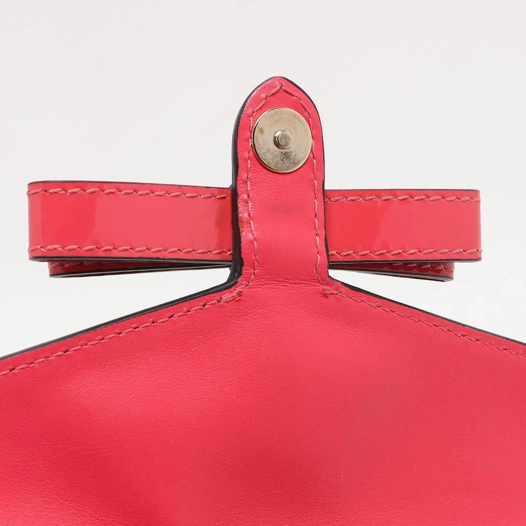 RED Valentino RED Valentino Red Patent Leather Bow Clutch Bag 6