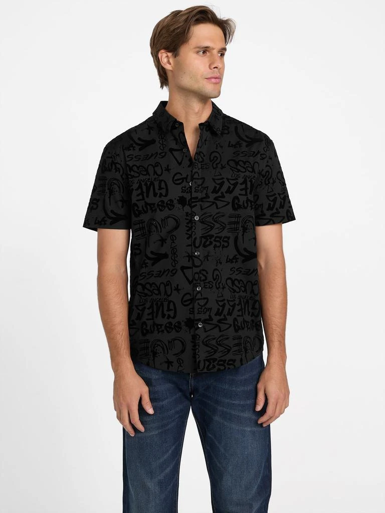 Guess Factory Kygo Graffiti Logo Shirt 1