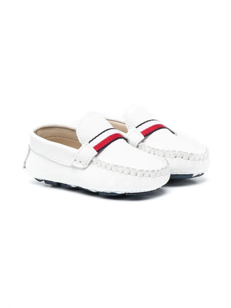Babywalker grained leather loafers - kids 1