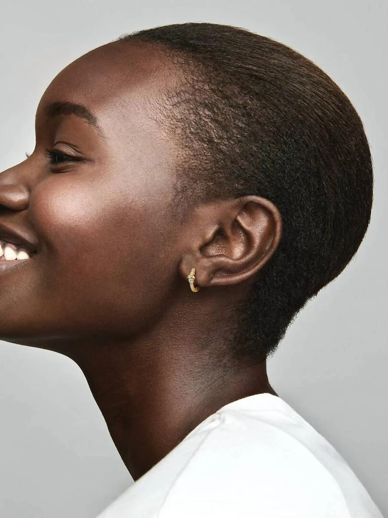 PANDORA Pandora - Disney Mickey Mouse 
Minnie Mouse Sparkling Hoop Earrings 2