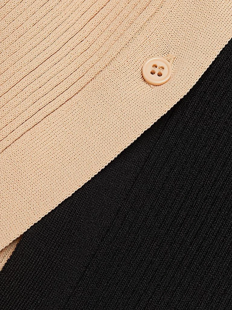 Staud Shoko Colorblocked Midi-Dress 7