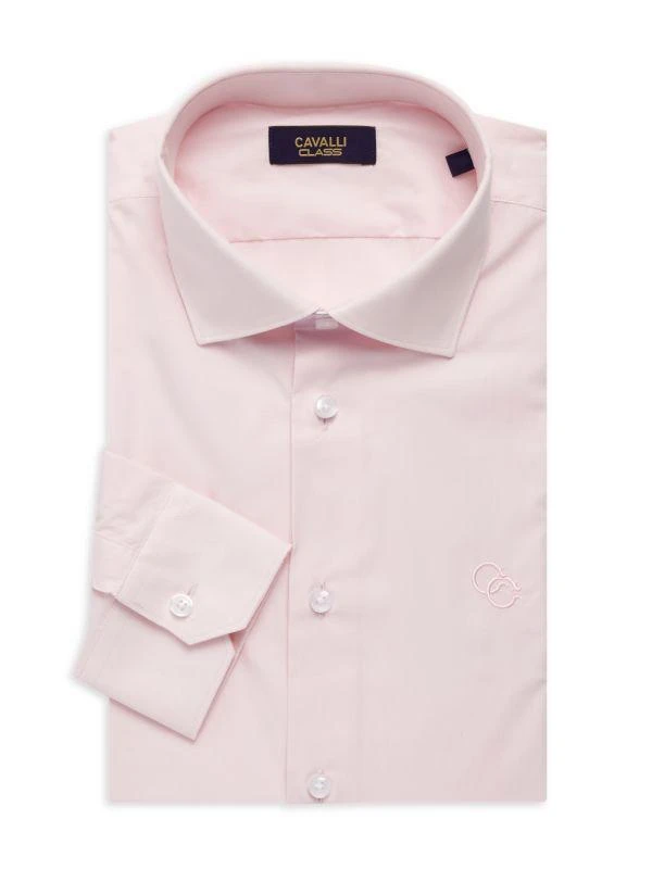 cavalli CLASS Comfort Fit Logo Dress Shirt 1