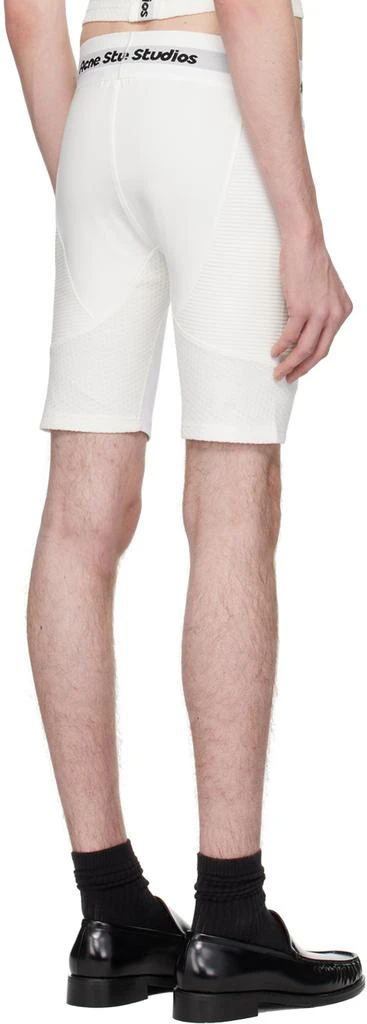 Acne Studios White Paneled Shorts 3