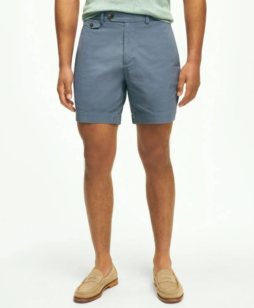 Brooks Brothers 7" Canvas Poplin Shorts in Supima® Cotton 1
