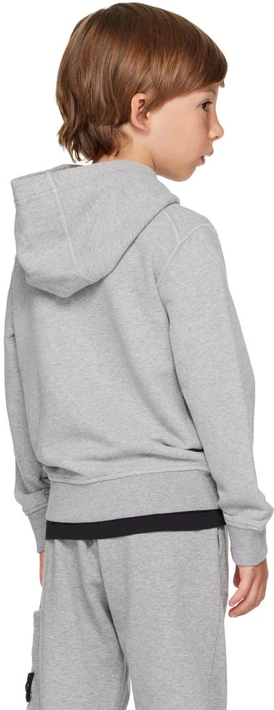 Stone Island Junior Kids Gray 61620 Hoodie 3