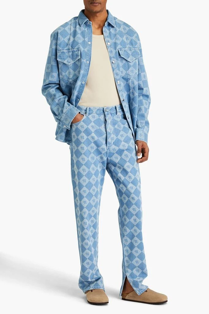Nanushka Liam logo-print denim jeans 2