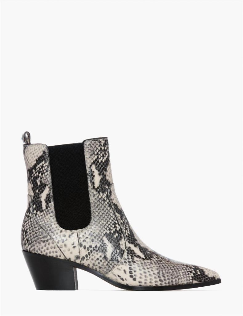 Paige Willa Chelsea Bootie In Roccia Snake