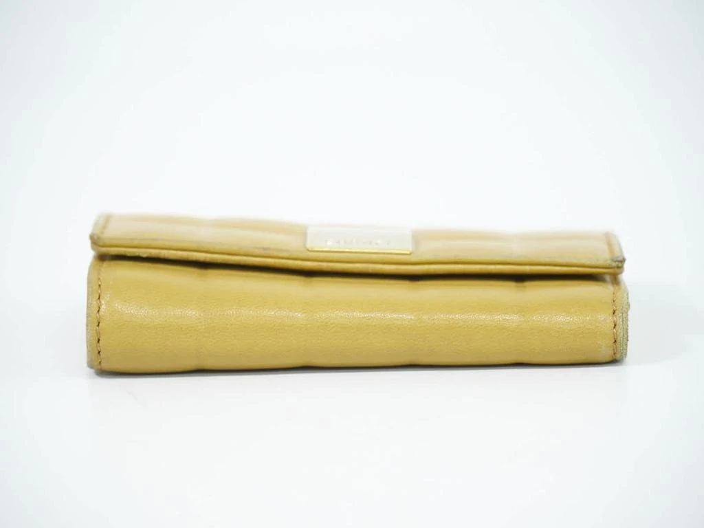 Chanel Chocolate Bar 6 Key Holder Quilted Lambskin Leather Charms And Keychains Accessory (Pre-Owned) 3