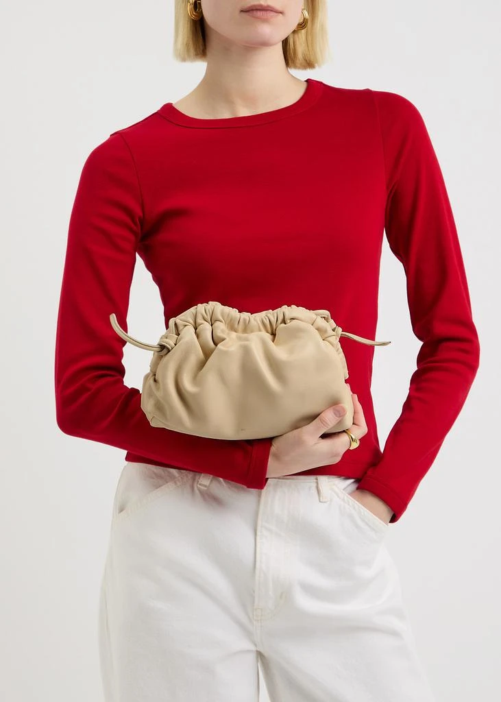Mansur Gavriel Cloud mini leather clutch 6