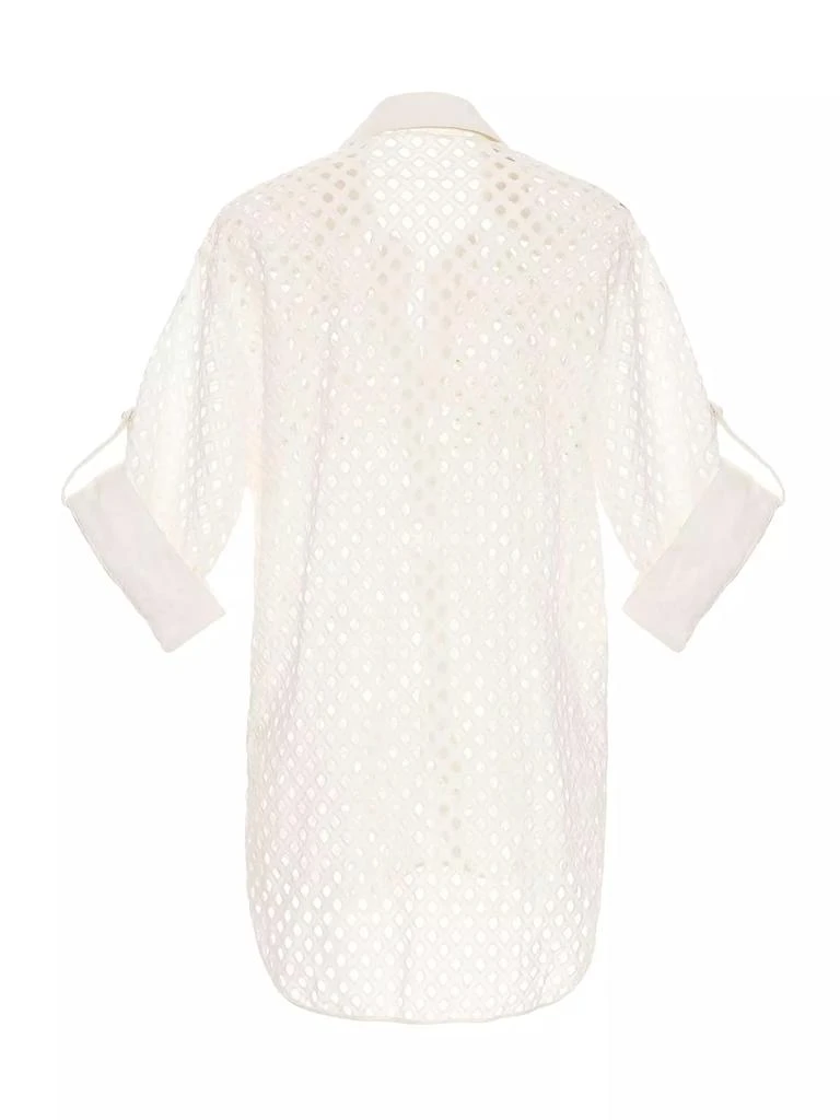 Agua Bendita Returning To The Roots Chrissy Kai Beaded Shirt 3