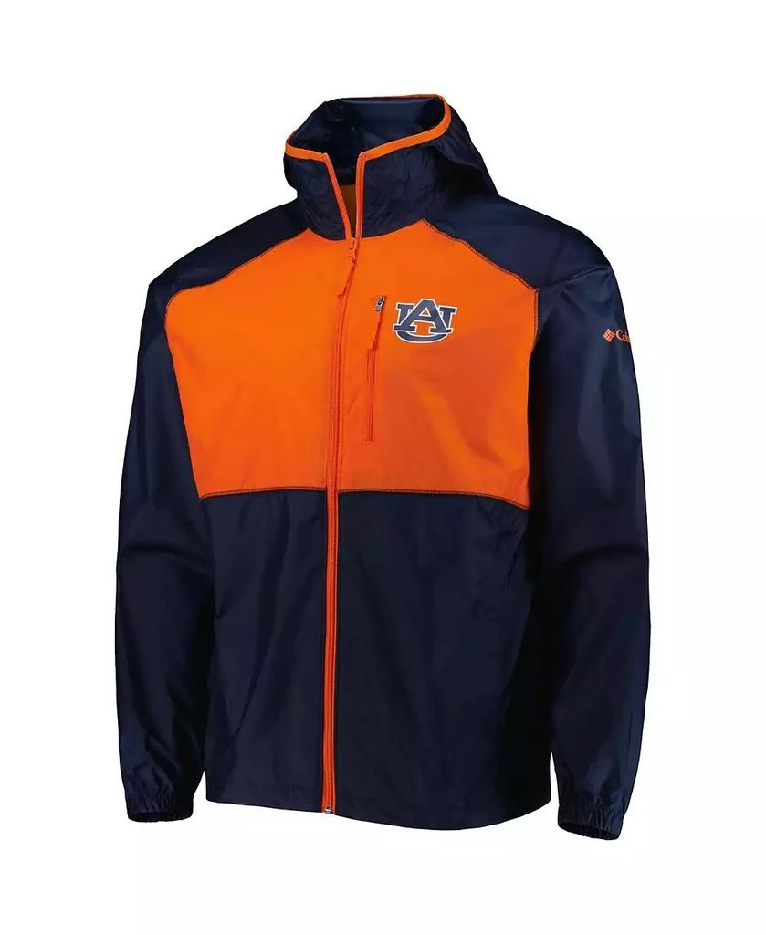 Columbia Men's Navy Auburn Tigers Flash Forward Full-Zip Windbreaker Jacket 3