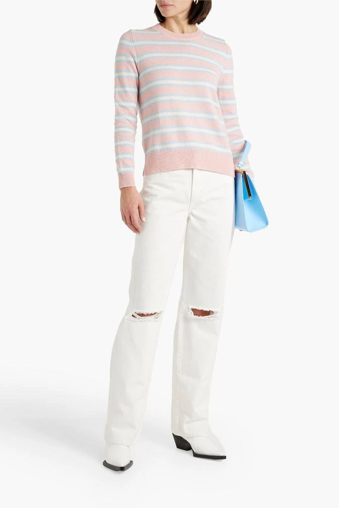 Nobody Denim Love distressed high-rise straight-leg jeans 2