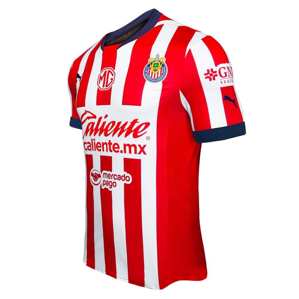 Puma Chivas Short Sleeve Home Soccer Jersey Promo 24-25