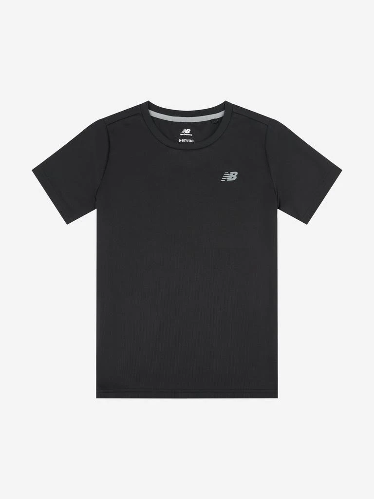 New Balance New Balance Boys Athletic T-Shirt in Black 1