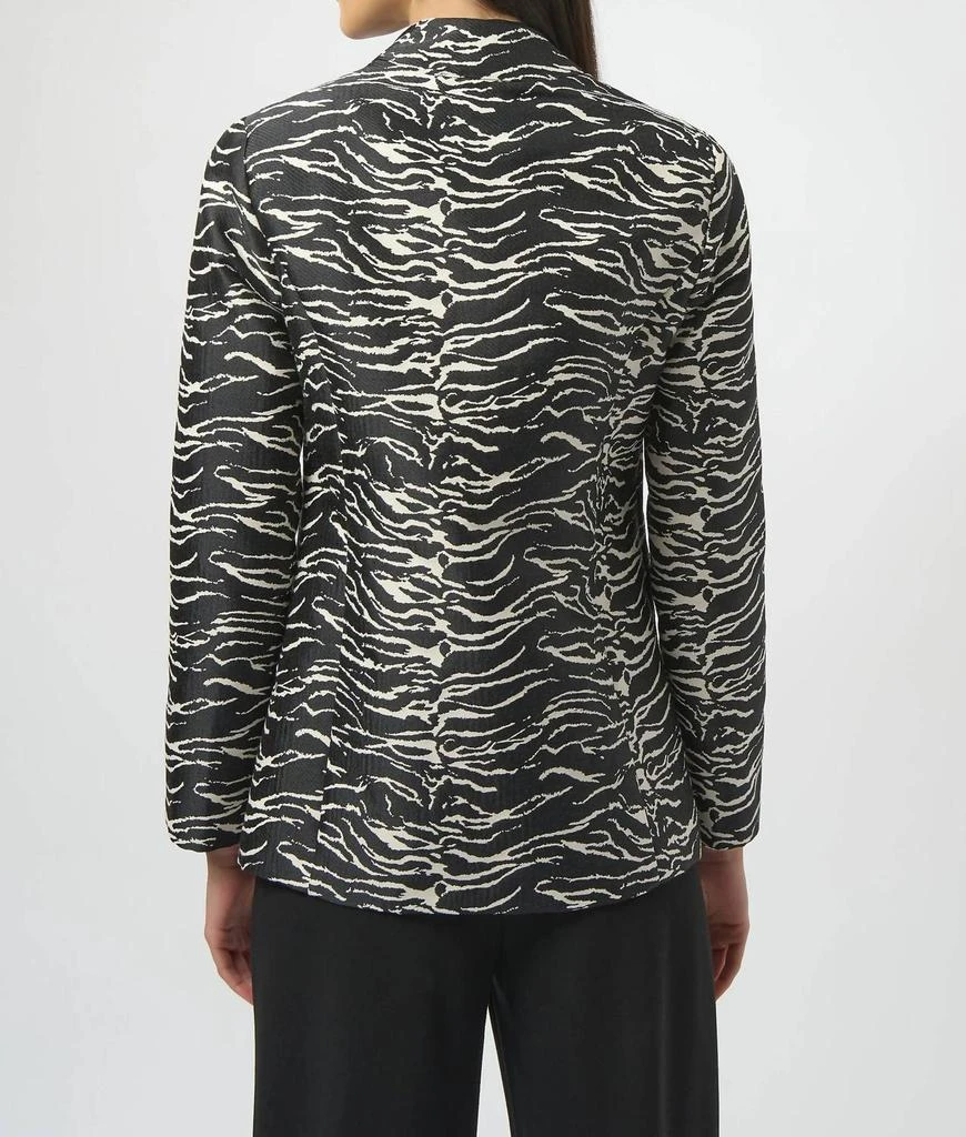 JOSEPH RIBKOFF Joseph Ribkoff - Zebra Print Double Breasted Blazer 2