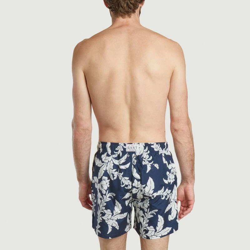 Gant Palm Lei Print Swim Shorts EVENING BLUE GANT 3