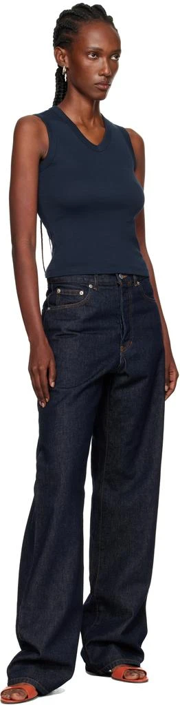 FLORE FLORE Navy Jill Tank Top 4