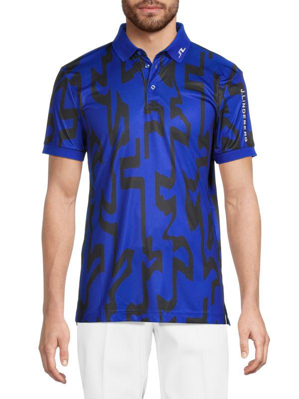 J. Lindeberg Tour Tech Regular Fit Logo Polo
