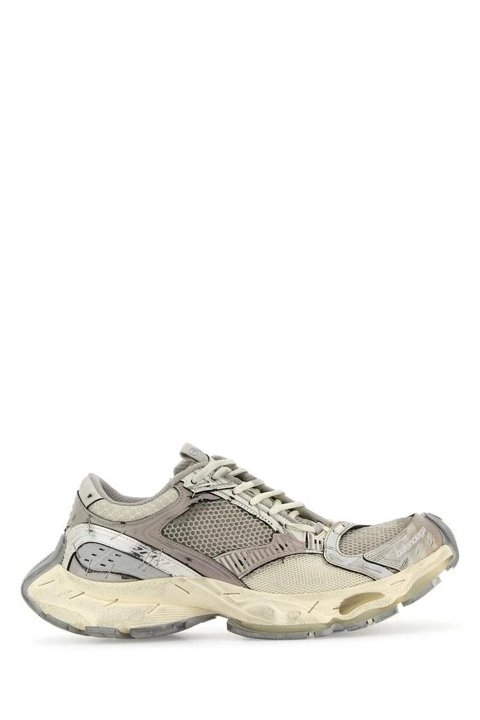 Balenciaga Multicolor synthetic leather and mesh Stapler sneakers 1