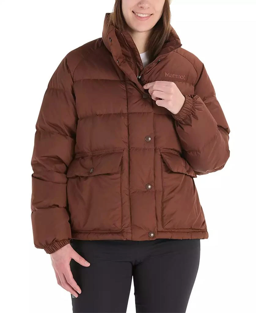 Marmot Women's Strollbridge Hooded Short Down Coat 1