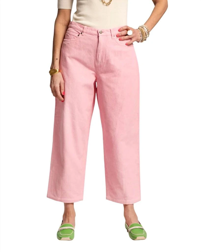 Frances Valentine Frances Valentine - Jane Corduroy Straight Pant 2