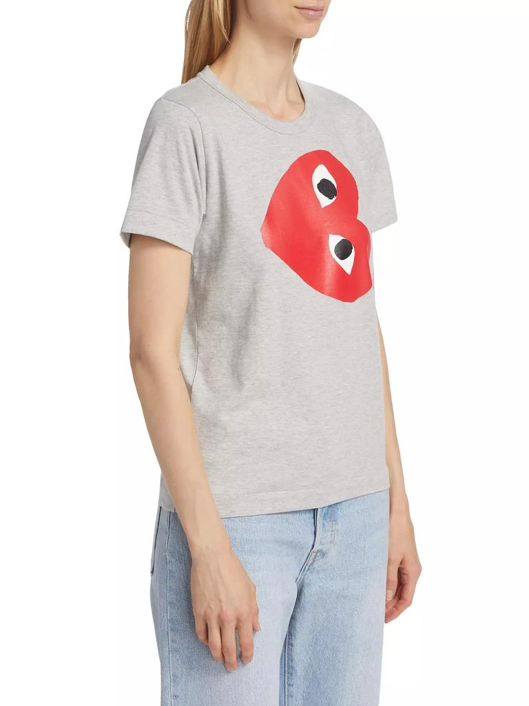 Comme des Garcons Play Heart Logo T-Shirt 3