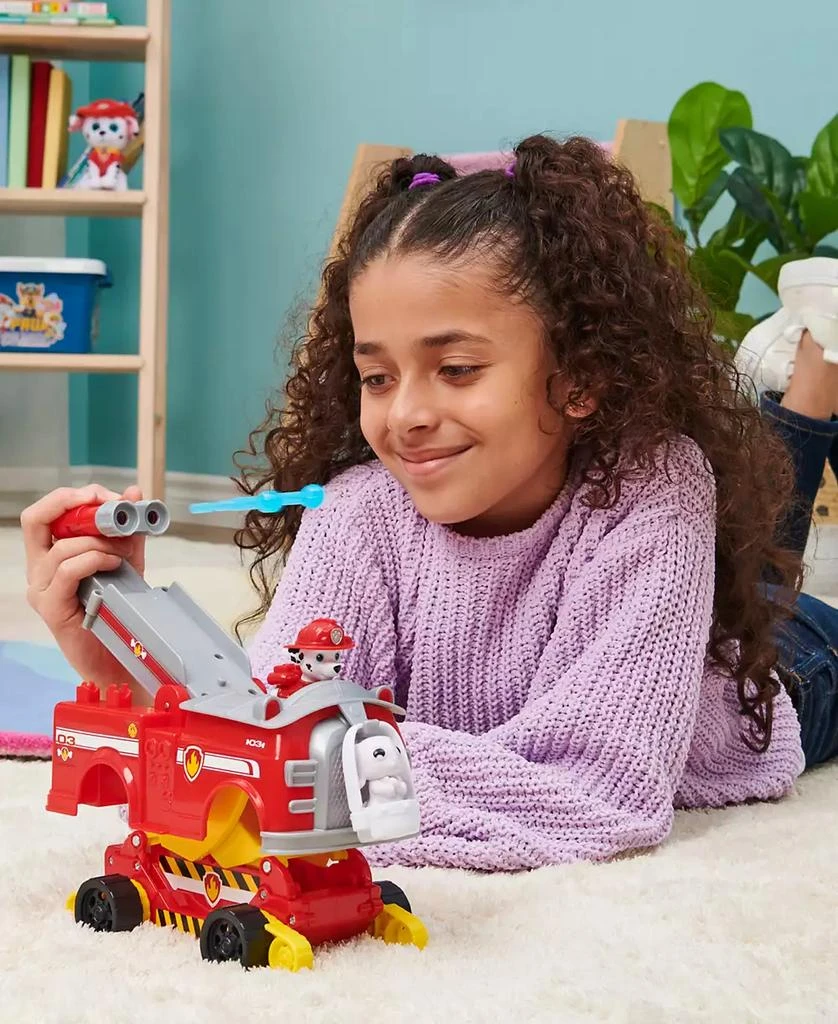 Paw Patrol Marshall Rise and Rescue Changing Toy Car with Action Figures a 8