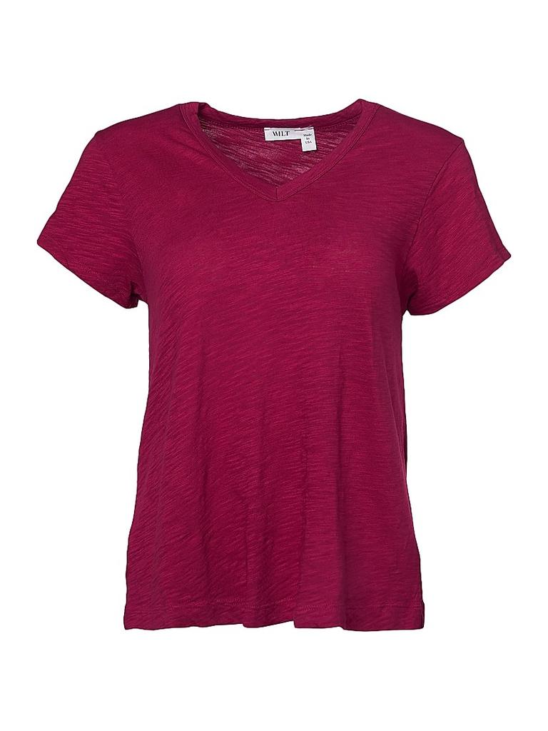 Wilt V-Neck Short Sleeve Baby Baby Fit T-Shirt