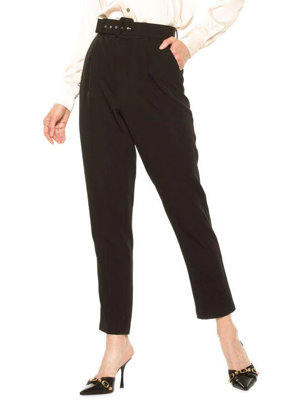 ALEXIA ADMOR Zayna Belted Cigarette Pants 3