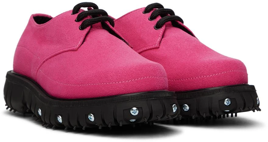 Phileo Kids Pink Lace-Up Derbys 4